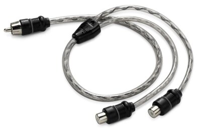 JL Audio XD-CLRAICY1M2F - adapter Y, 1 wtyk męski na 2 wtyki żeńskie RCA