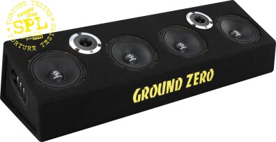 Ground Zero GZCB 16.2XSPL - głośniki samochodowe SPL w obudowie