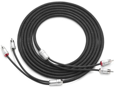 JL AUDIO XE-BLKAIC2-12 - przewód 2x RCA - 2x RCA (3,66m)