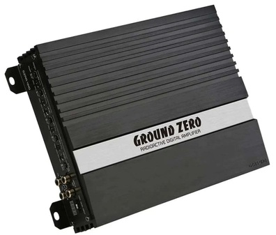Ground Zero GZRA 4HD - 4-kanałowy wzmacniacz klasy D, moc 4x 175 W RMS przy 4 Ohm