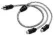 JL Audio XD-CLRAICY1M2F - adapter Y, 1 wtyk męski na 2 wtyki żeńskie RCA (1)