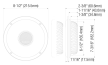 Harman Kardon Flow 80 -  subwoofer 8