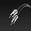 JL AUDIO XE-BLKAIC2-12 - przewód 2x RCA - 2x RCA (3,66m) (6)