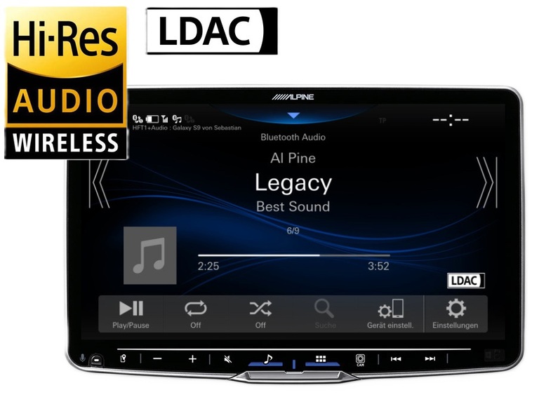 Radio ALPINE ILX-F905D stacja multimedialna 9 cali  (1)