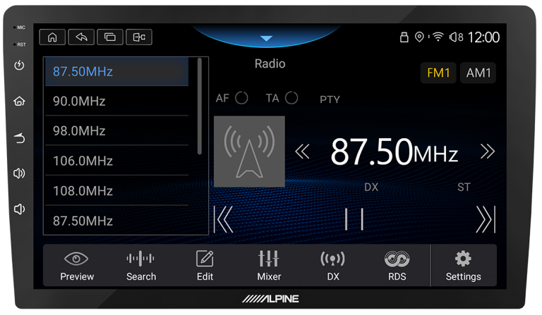 ALPINE INE-AX809 - stacja multimedialna 9 cali (3)
