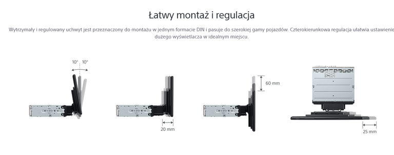 Radio SONY XAV-9550ES stacja multimedialna (4)