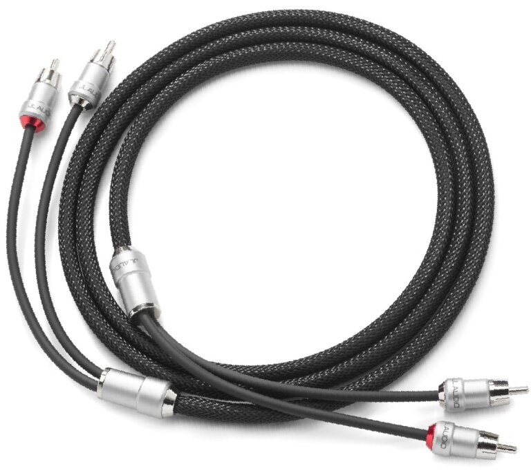 JL AUDIO XE-BLKAIC2-6 - przewód 2x RCA - 2x RCA (1,83m) (2)