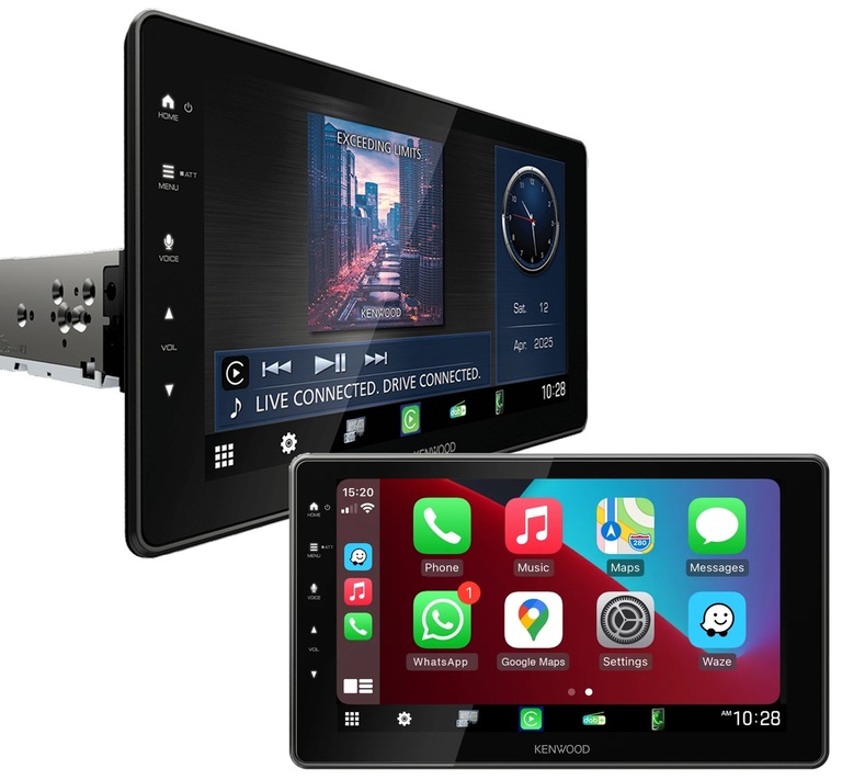 KENWOOD DMX-F920DS - stacja 9-cali 1-Din CarPlay Android Auto (2)