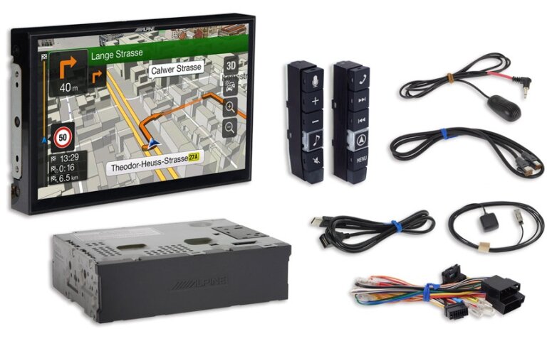 ALPINE X903DC-F – Profesjonalna Nawigacja 9