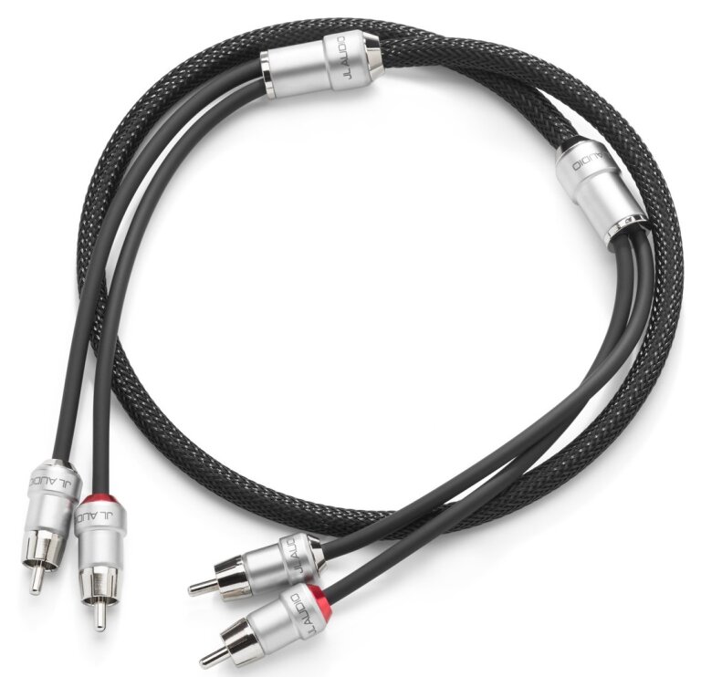 JL AUDIO XE-BLKAIC2-3 - przewód 2x RCA - 2x RCA (0,91m) (1)