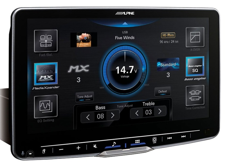 Radio ALPINE ILX-F905D stacja multimedialna 9 cali  (4)