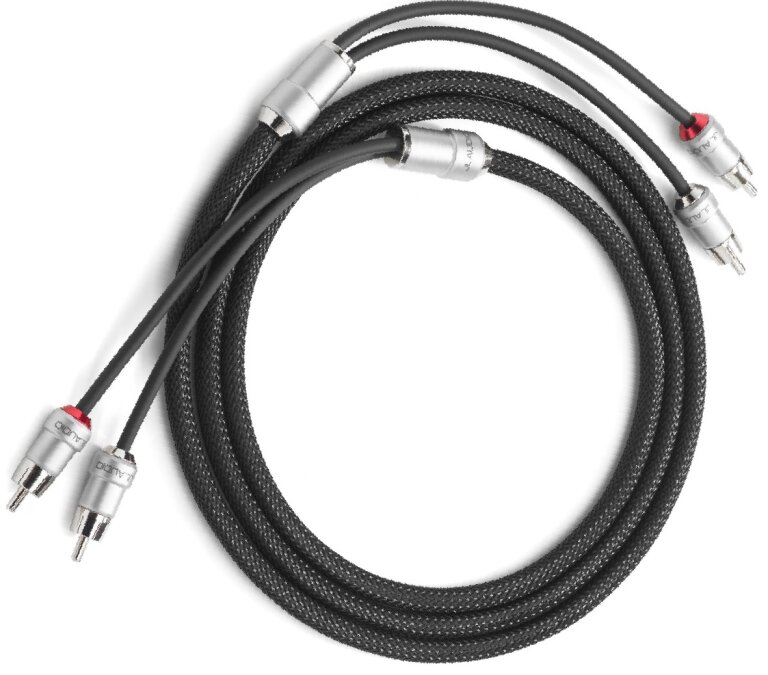 JL AUDIO XE-BLKAIC2-6 - przewód 2x RCA - 2x RCA (1,83m) (3)