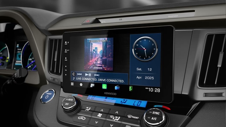 KENWOOD DMX-F920DS - stacja 9-cali 1-Din CarPlay Android Auto (7)