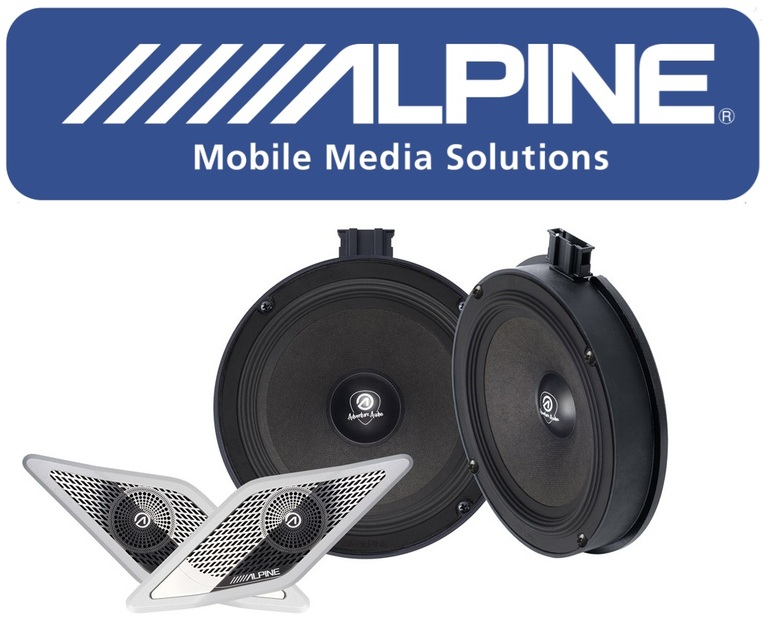 Alpine SPC-106CRA2-2 - system głośników 16,5 cm dla VW Crafter 2 i MAN TGE