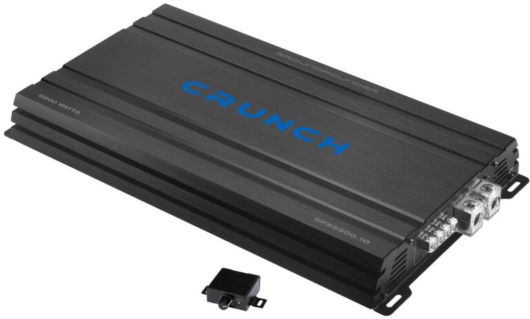 Crunch GPX 5500.1D - 1-kanałowy wzmacniacz monoblok klasa D 2750W RMS