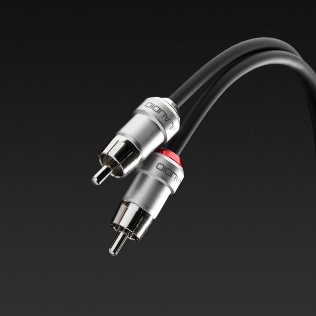 JL AUDIO XE-BLKAIC2-12 - przewód 2x RCA - 2x RCA (3,66m) (6)