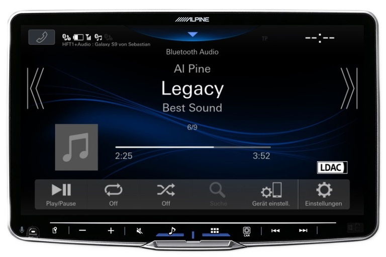 Radio ALPINE ILX-F905D stacja multimedialna 9 cali  (3)