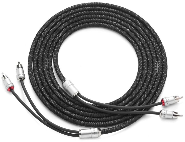 JL AUDIO XE-BLKAIC2-12 - przewód 2x RCA - 2x RCA (3,66m) (1)