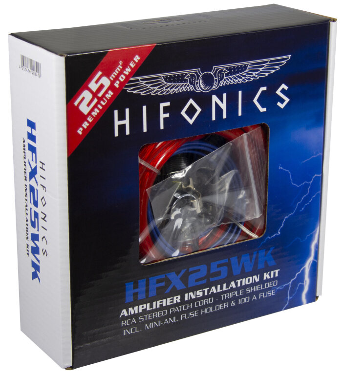 HiFonics HFX10WK - zestaw kabli 10mm2