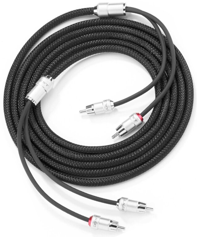 JL AUDIO XE-BLKAIC2-9 - przewód 2x RCA - 2x RCA (2,74m) (2)
