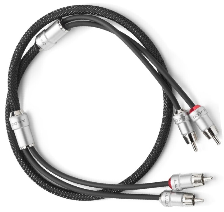 JL AUDIO XE-BLKAIC2-3 - przewód 2x RCA - 2x RCA (0,91m) (3)
