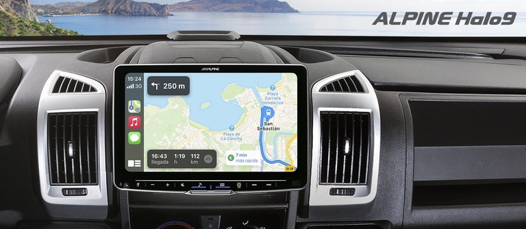Radio ALPINE ILX-F905D stacja multimedialna 9 cali  (6)