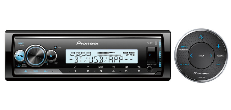 Radioodtwarzacz PIONEER MVH-MS510BT + CD-ME300