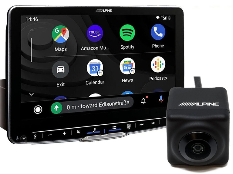 Radio ALPINE ILX-F905D stacja multimedialna 9 cali  + Kamera Alpine Gratis (4)