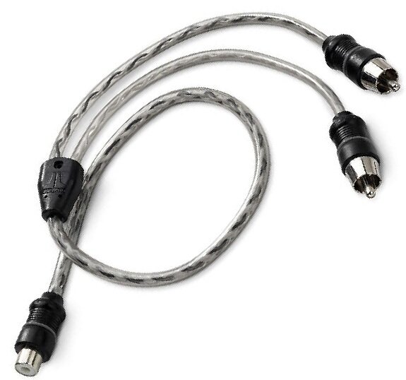 JL Audio XD-CLRAICY1F2M - adapter Y, 1 wtyk żeński na 2 wtyki męskie RCA (2)