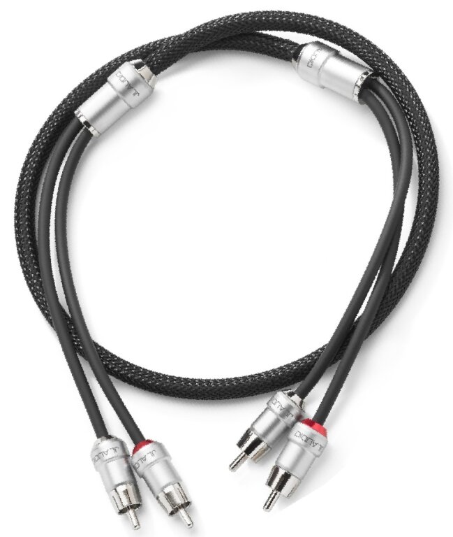 JL AUDIO XE-BLKAIC2-3 - przewód 2x RCA - 2x RCA (0,91m) (2)