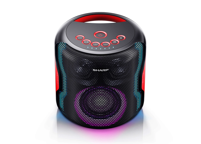 Sharp PS-921(BK) przenośny głośnik bluetooth USB 130W AUX