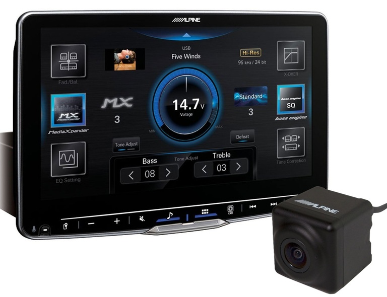 Radio ALPINE ILX-F905D stacja multimedialna 9 cali  + Kamera Alpine Gratis (1)