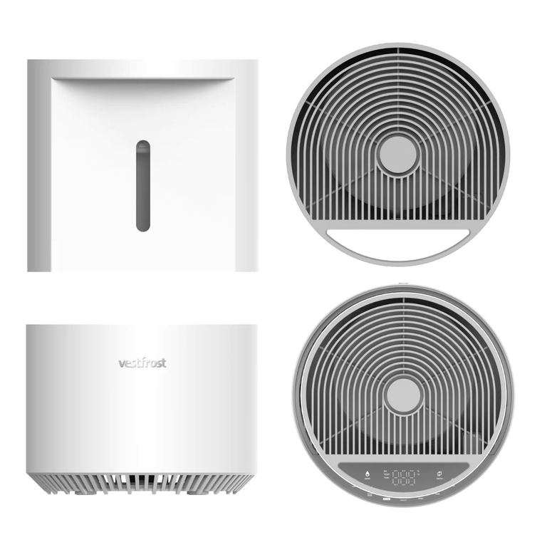 Nawilżacz powietrza Vestfrost VP-H2I20WH do 20m2 (4)