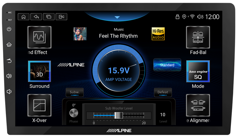 ALPINE INE-AX809 - stacja multimedialna 9 cali (4)