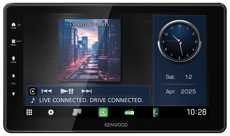 KENWOOD DMX-F920DS - stacja 9-cali 1-Din CarPlay Android Auto (3)
